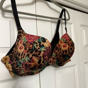 Torrid 42D Push Up Leopard Print Bra